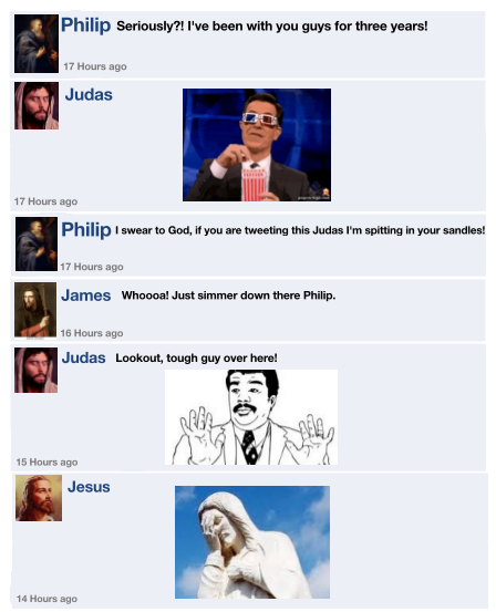 Jesus on Facebook 3