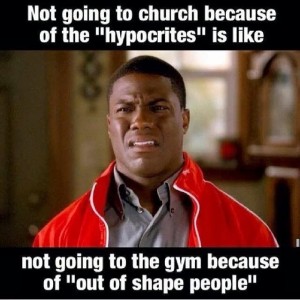 hypocrites in church
