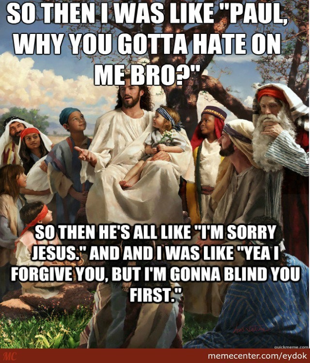 Story time white jesus christian meme