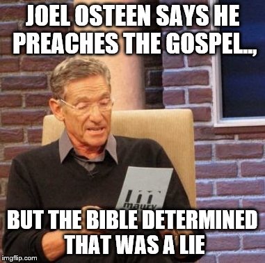 Joel Osteen liar