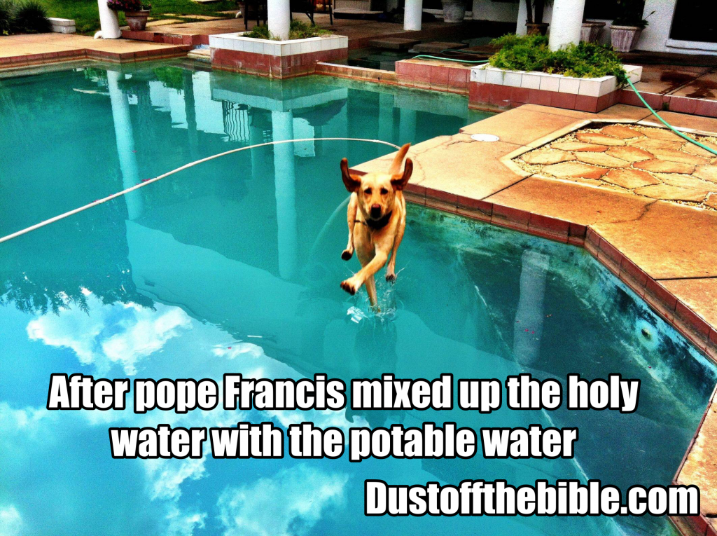 Catholic meme holy dog