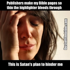 Christian meme satans plan