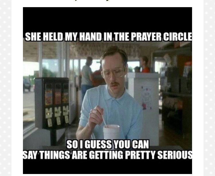 Prayer circle meme