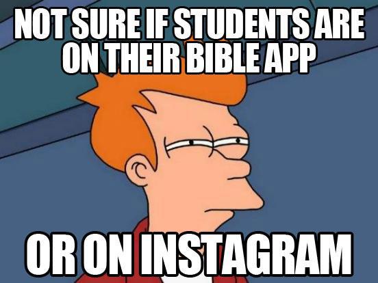 Youth Pastor memes instagram