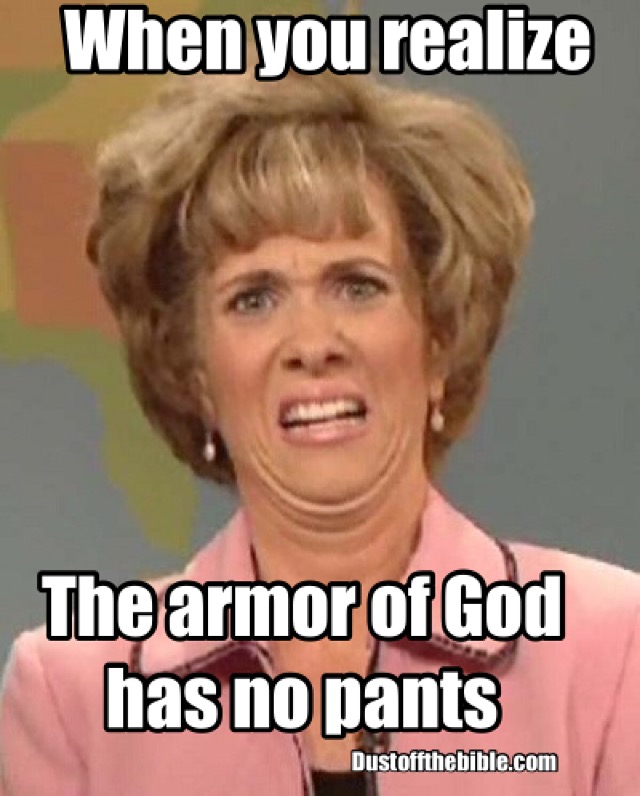 Armor of God christian meme