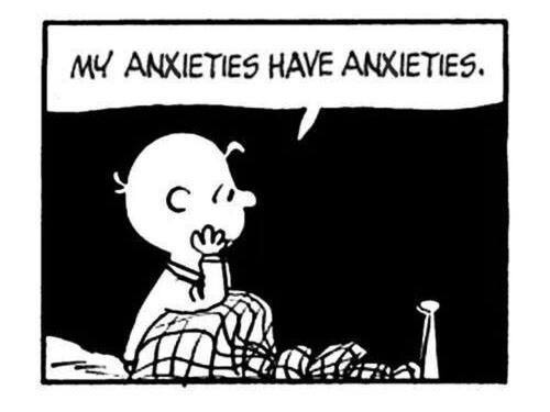 Peanuts charlie brown anxiety