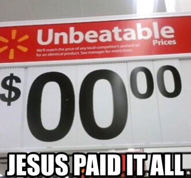 Jesus Paid it all