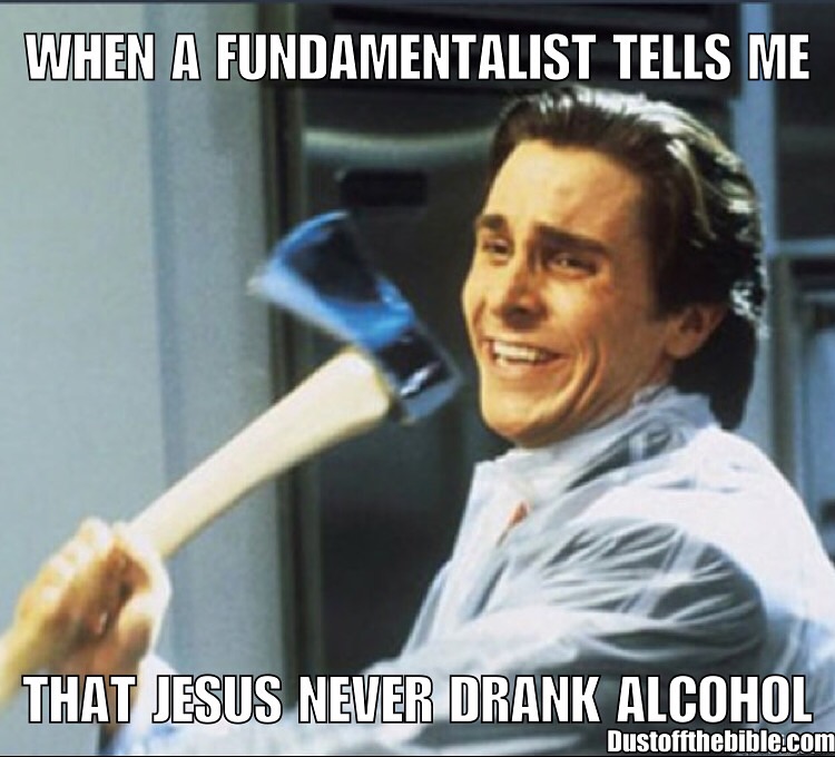 Jesus drank alcohol meme