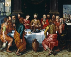 Last supper painting