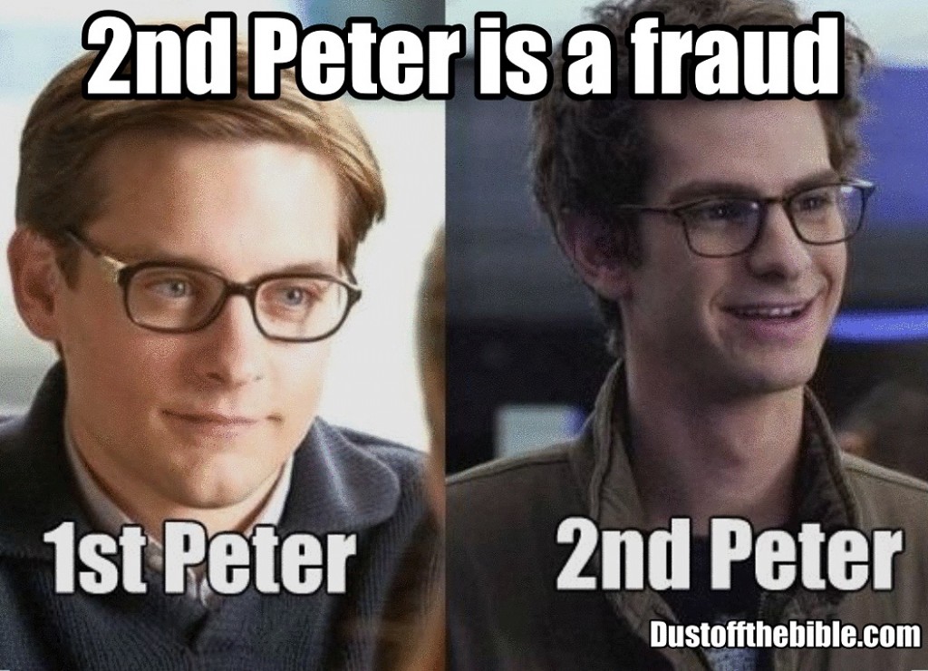 Peter 1 and 2 christian meme
