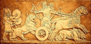 Sargon II Lion Hunting