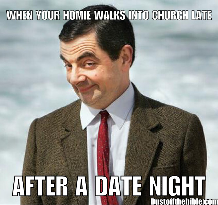 church after date night christian meme