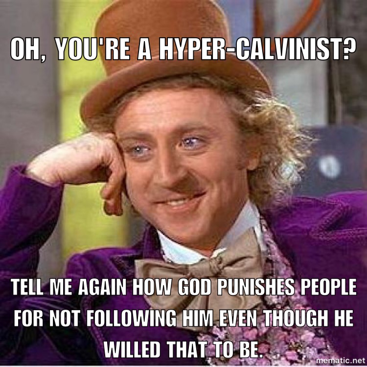 hyper-calvinism christian meme