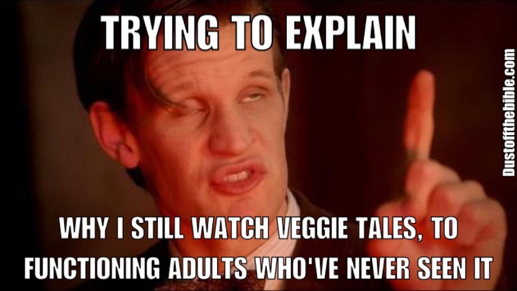 veggie tales christian meme