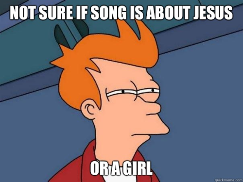 Christian music meme