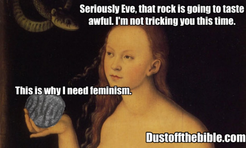 Eve Feminism Christian Meme