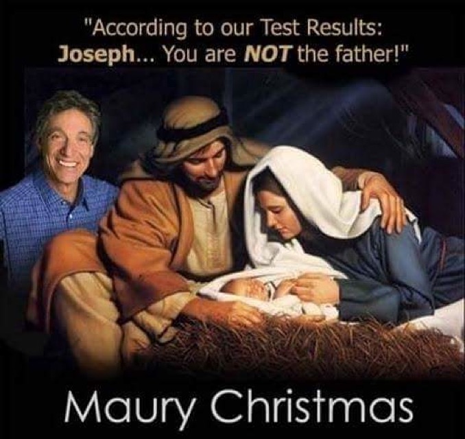 Maury Christmas Meme