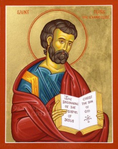 St Mark painting