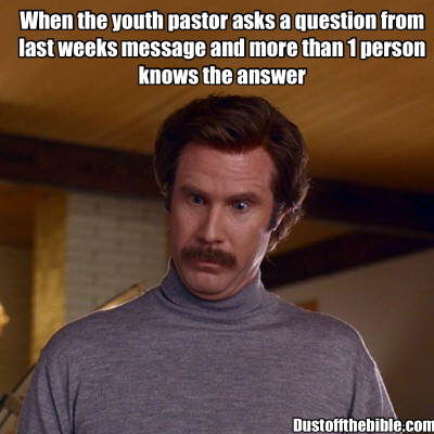 Youth Group Anchorman Meme