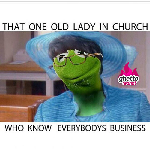 Old church lady meme