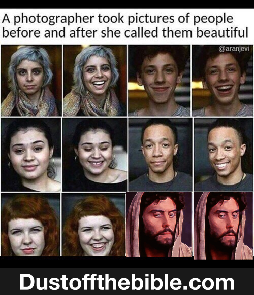 Before and after she called them beautiful meme