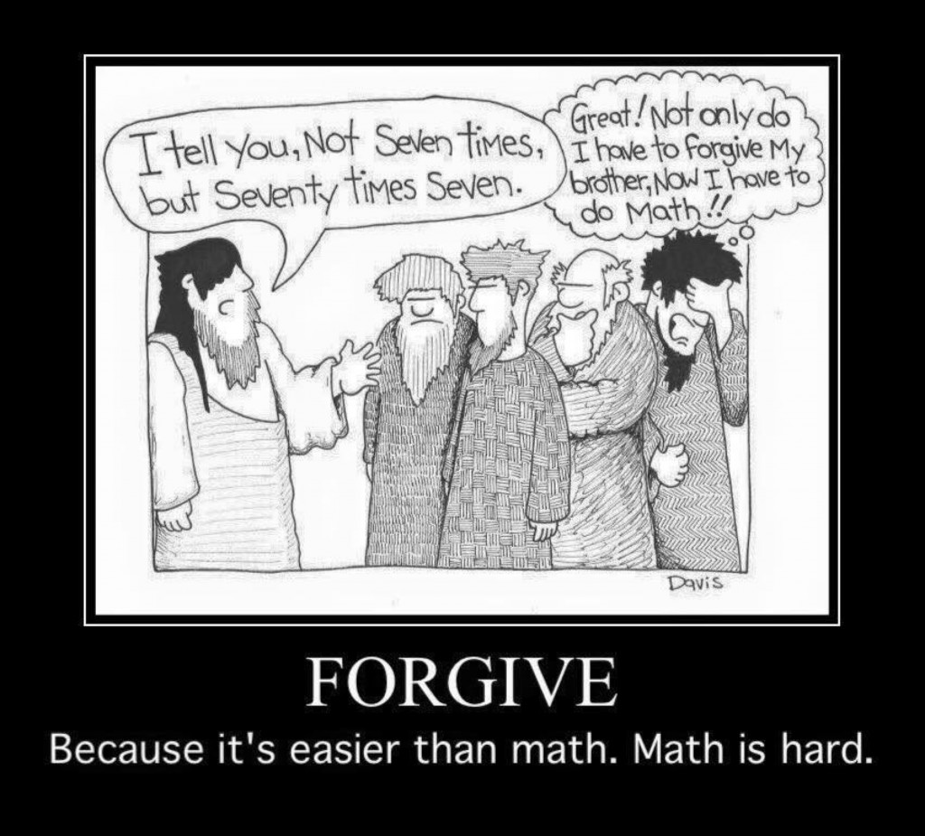 Christians Don't Want Math Cartoon