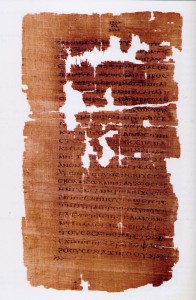 Codex Tchacos Fragment