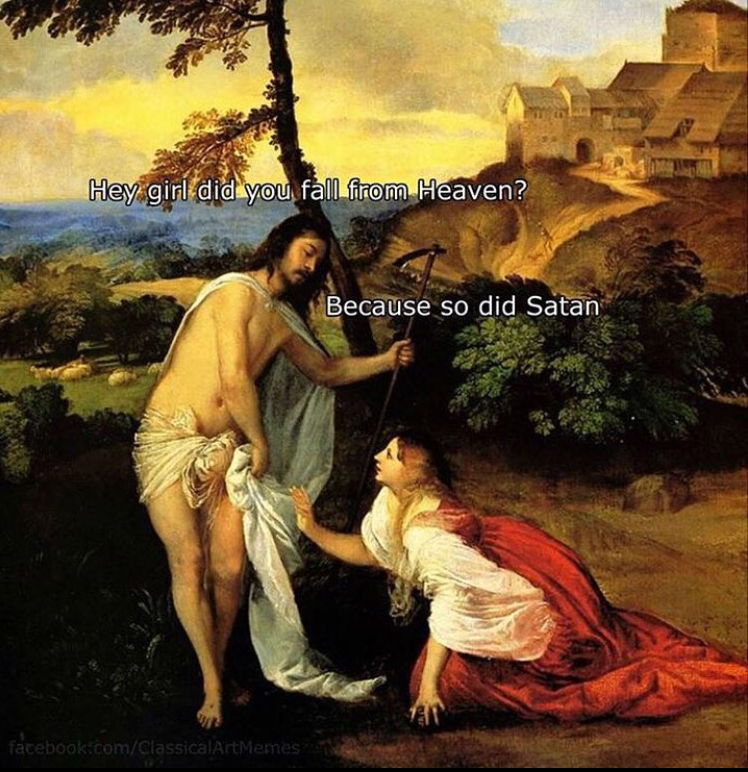 Jesus' Pickup Line Meme