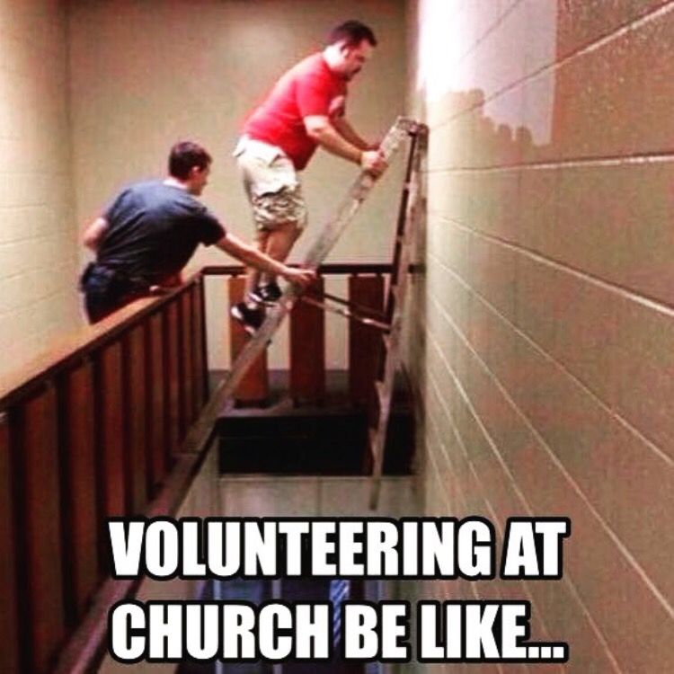Volunteering at Church
