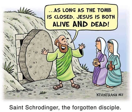 schrodinger's Tomb Easter Meme