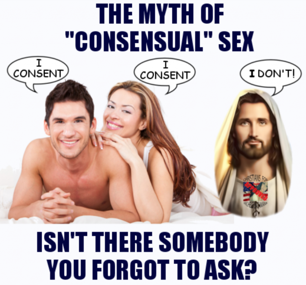 Consensual sex Jesus meme