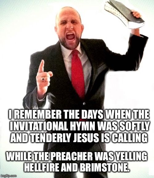Good old fashioned preaching