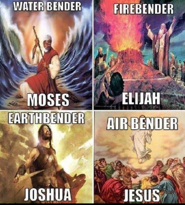 Jesus the original air bender