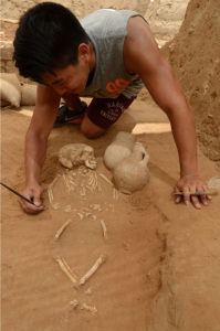 Archaeological dig at Ashkelon