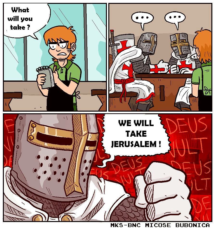 Crusaders meme