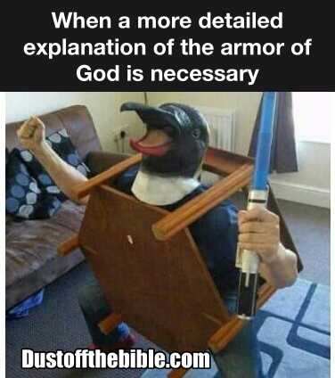 Is this the armor of God meme