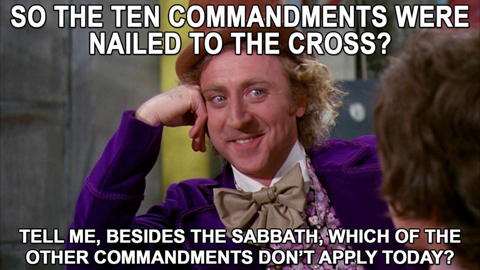 10 commandments meme