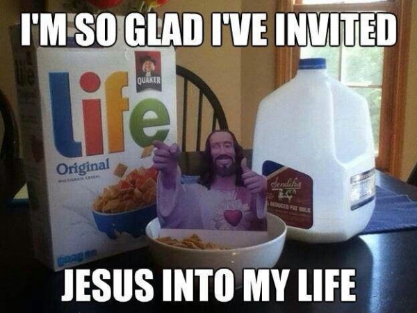 I've invited Jesus to my life