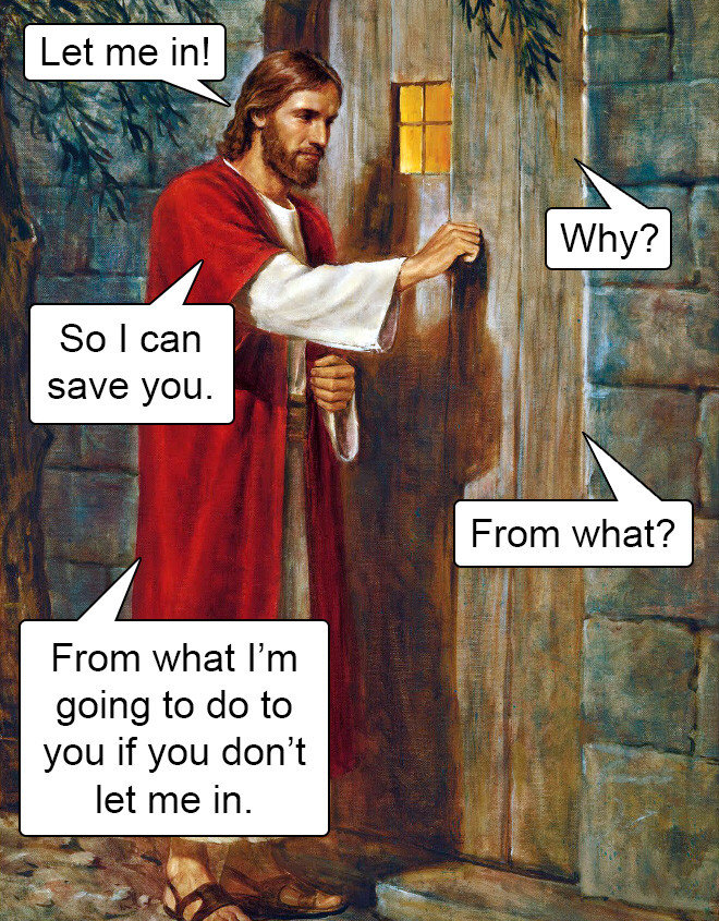 Jesus at the door again