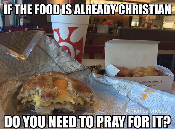 do-we-need-to-pray-for-christian-food-meme