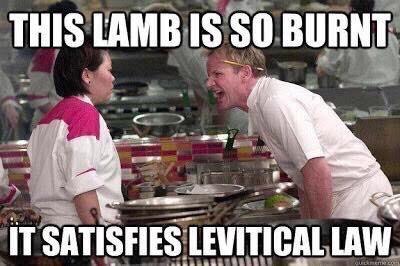 Burnt lamb meme