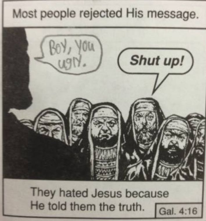 They hated his message meme
