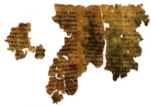 Book of Enoch fragment from the Dead Sea Scrolls
