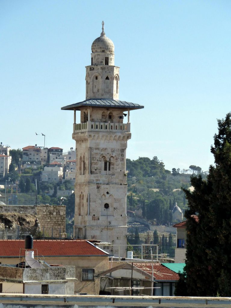 Old Jerusalem Antonia tower