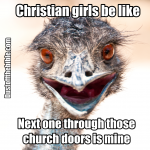 Christian girls meme