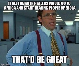 Faith healers meme