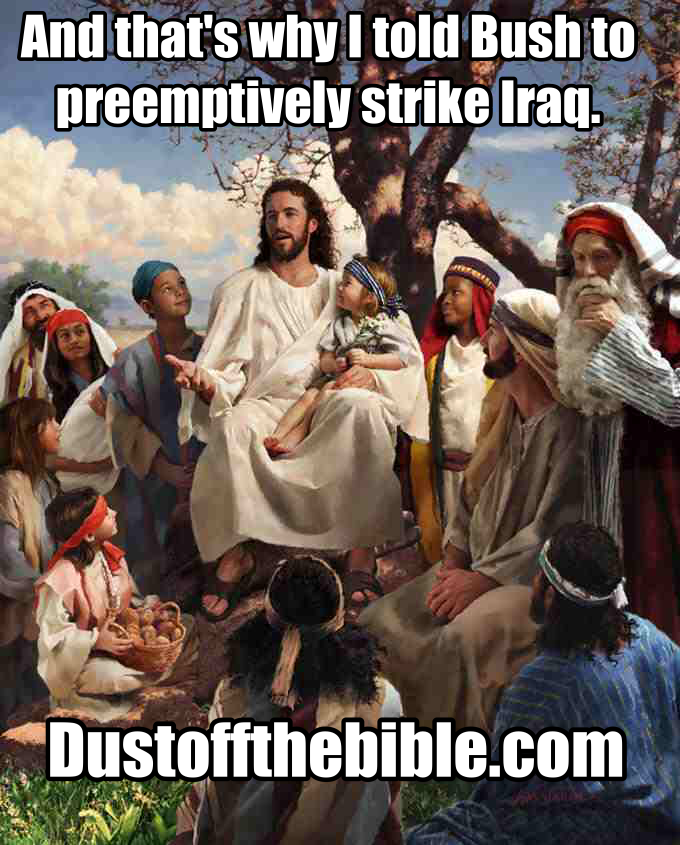 Story time Jesus meme Iraq