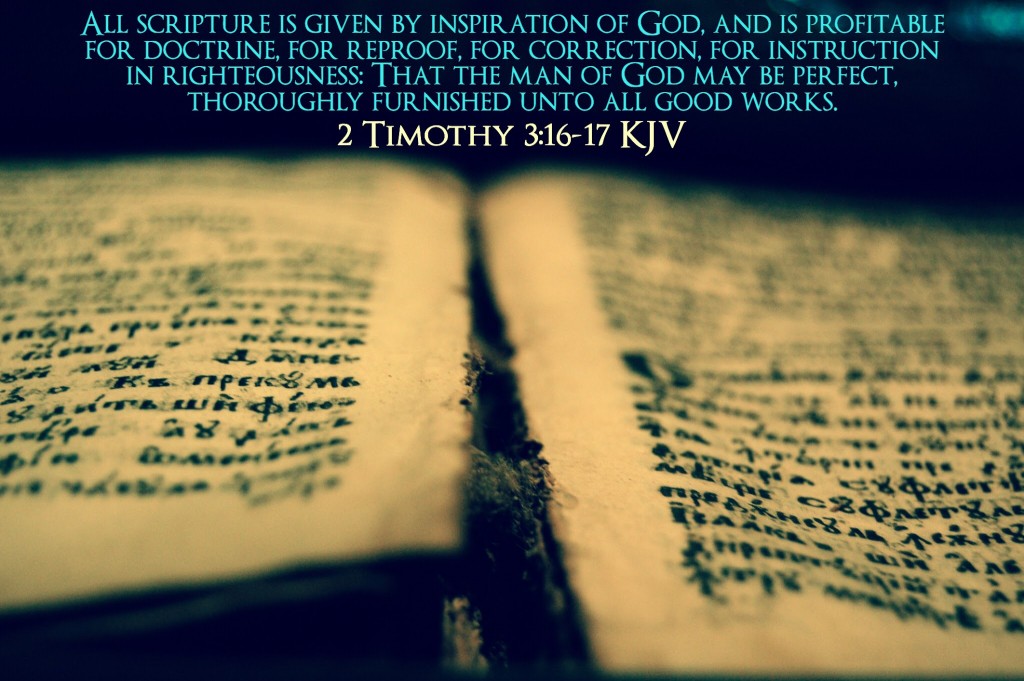 Bible 2 Timothy 3 16 – Dust Off The Bible