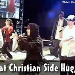 Christian side hug