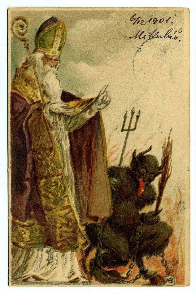Krampus Postcard 1901